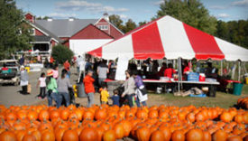 fall festival tent