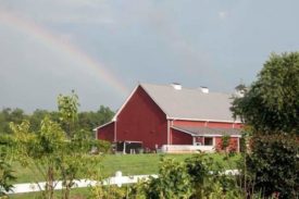 rainbow barn