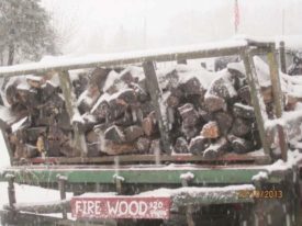 winter firewood Terhune Orchards farm Princeton NJ