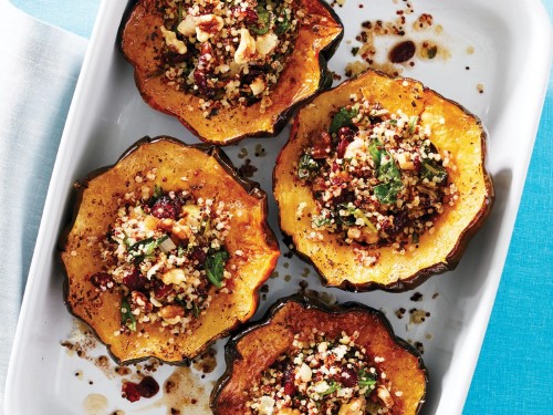 quinoa stuffed acorn squash