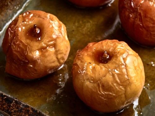 caramel baked apples