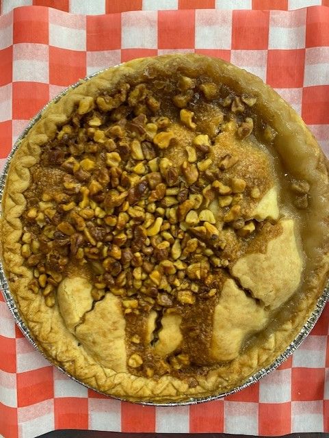 pie apple walnut