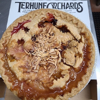 pie peach melba