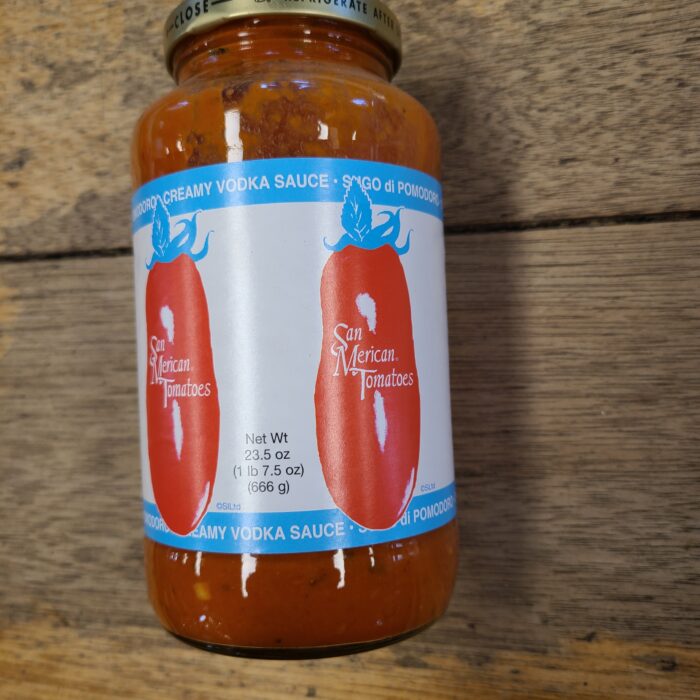 San Merican Tomatoes Creamy Vodka Sauce