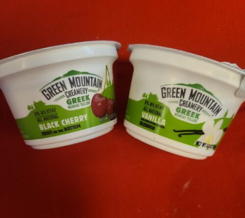 single yogurt