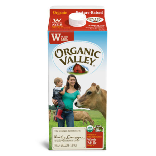 Milk Organic 1/2 gallon