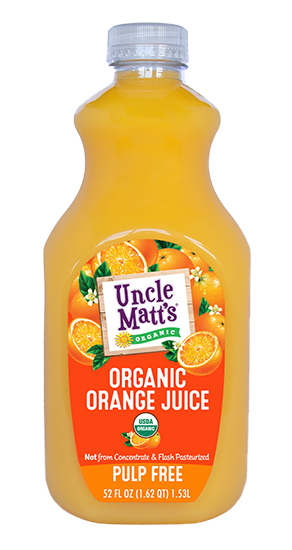 Orange Juice 1/2 gallon organic - Terhune Orchards