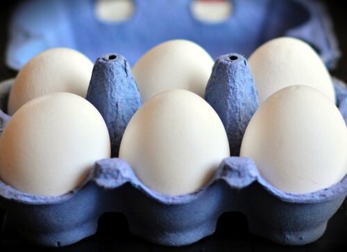 Puglisi white eggs