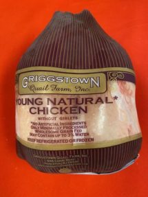 Griggstown Whole Young Chicken