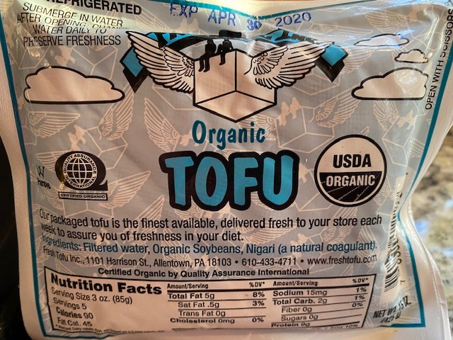 Tofu organic local