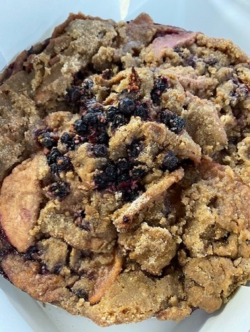 apple blueberry crisp