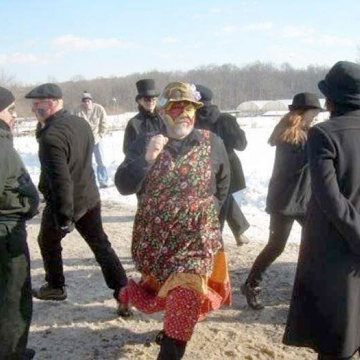 Wassailing the Apple Trees