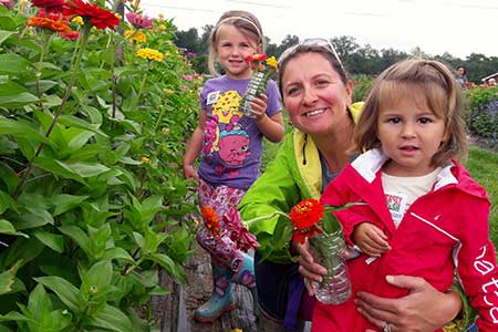 Picking Flowers