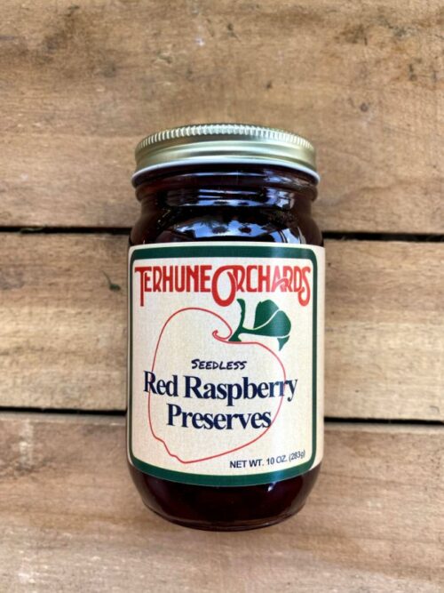 red raspberry preserves