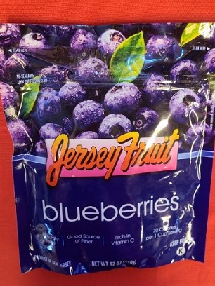 blueberries frozen