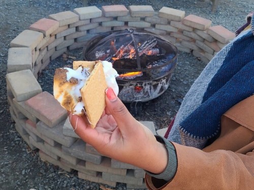 firepit s'more