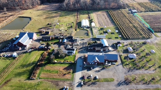 drone photo farm