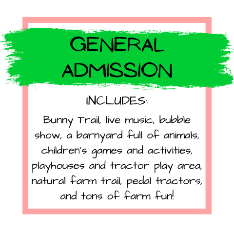 Bunny Admission package 1 (Small)