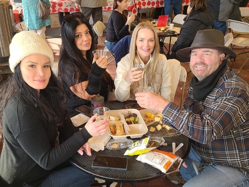 friends wine barn cheese plate