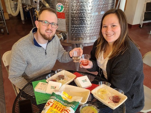 wine & chocolate couple